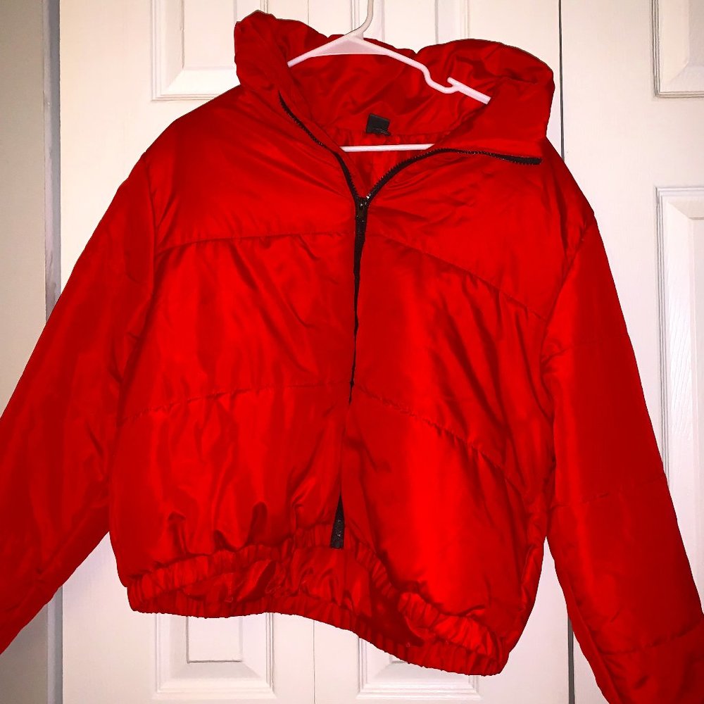 RED Puffer Jacket
